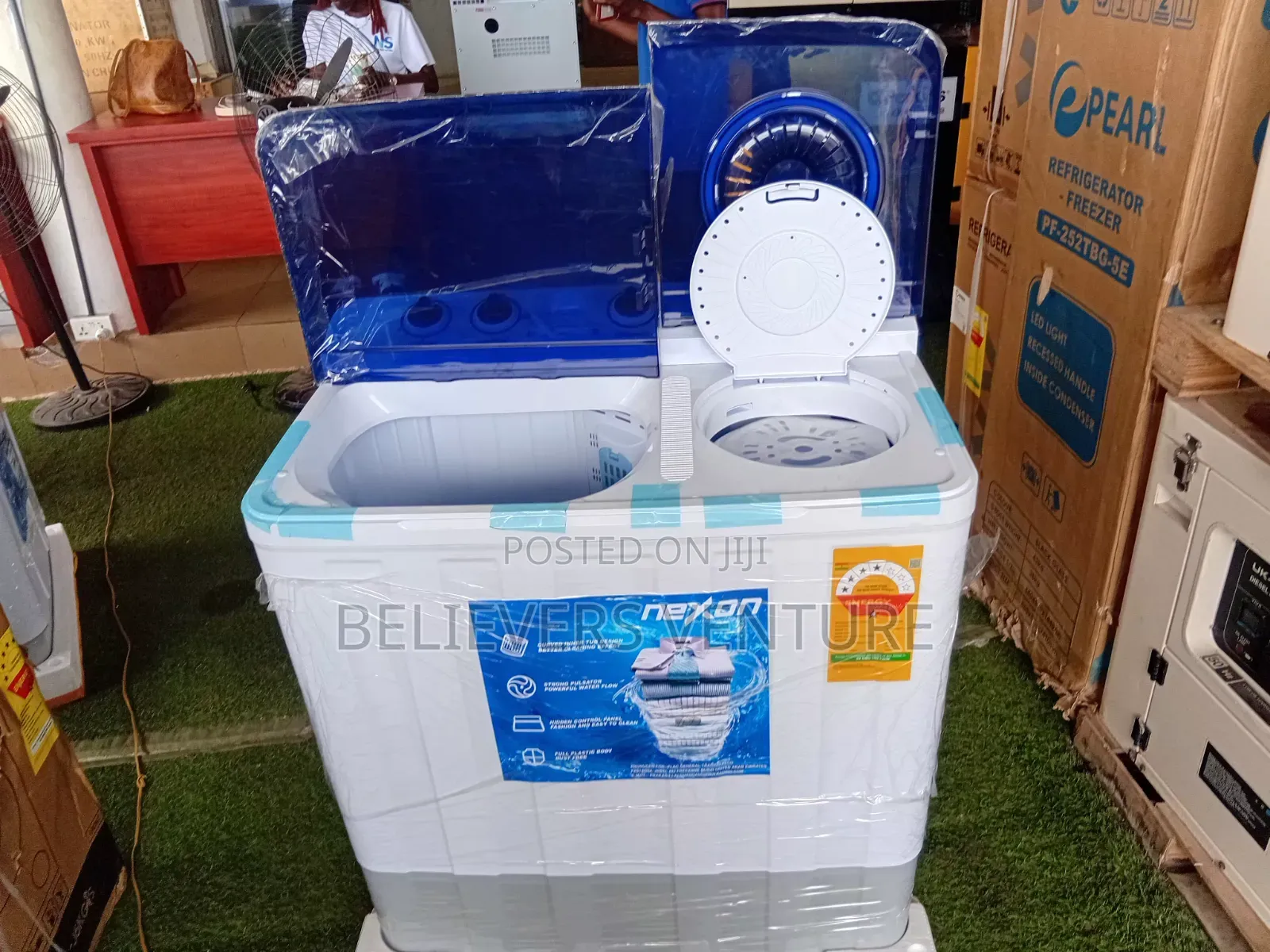 Nexon 12KG Twin Tub Washing Machine – Large Capacity