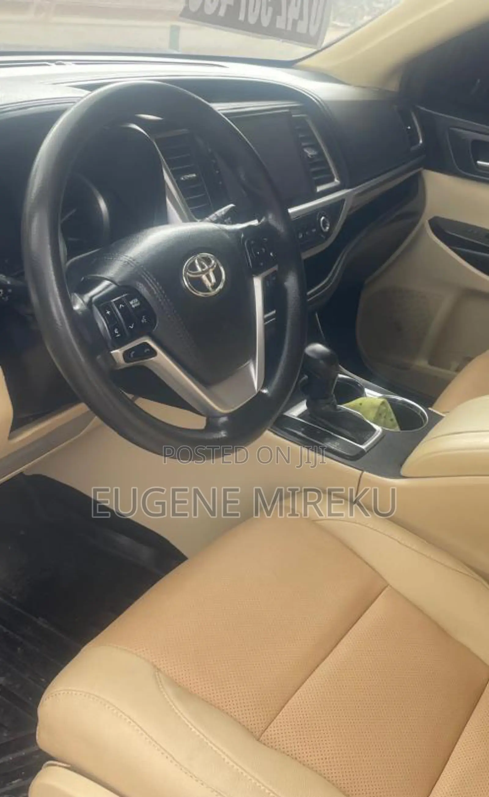 Toyota Highlander LE 4x2 (2.7L 4cyl 6A) 2017 Black