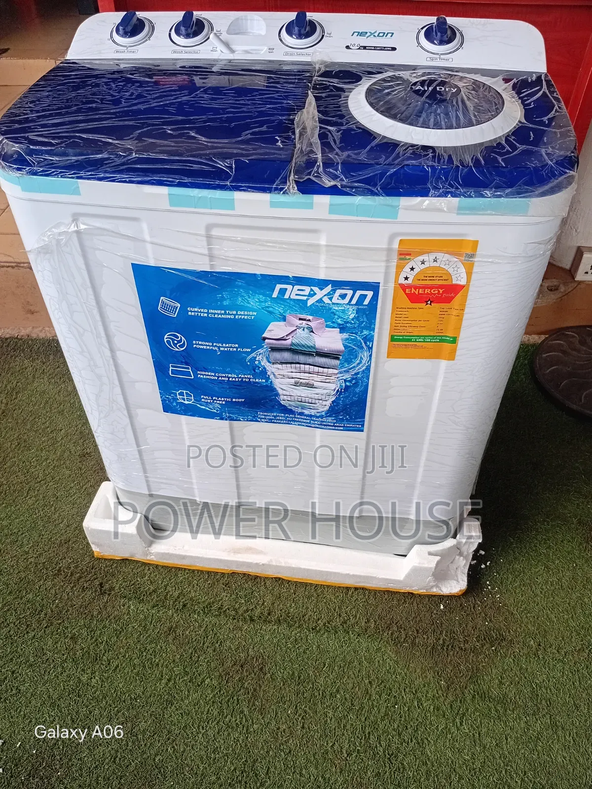 Nexon 10KG Washing Machine – Powerful Performance, Large Capacity
