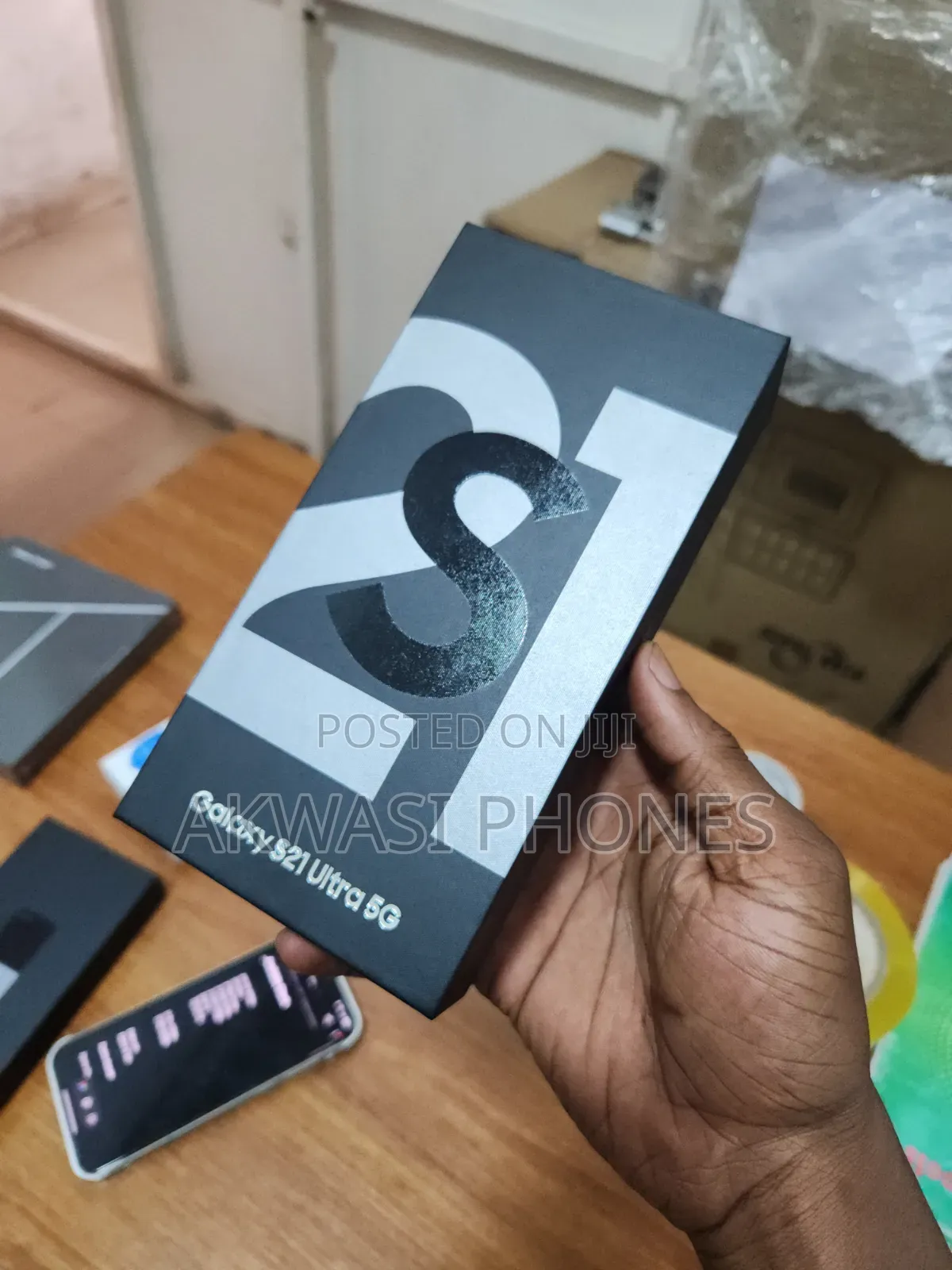 New Samsung Galaxy S21 Ultra 5G 128 GB Black