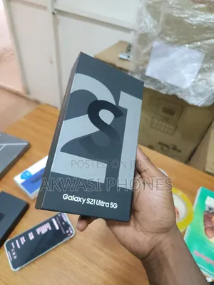 New Samsung Galaxy S21 Ultra 5G 128 GB Black