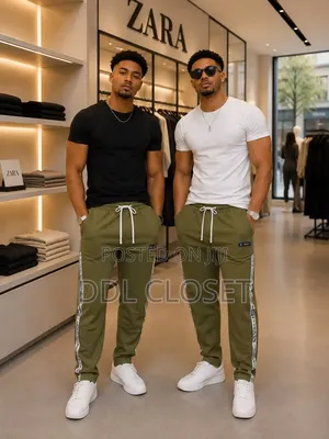 Olive Green Jogger Pants