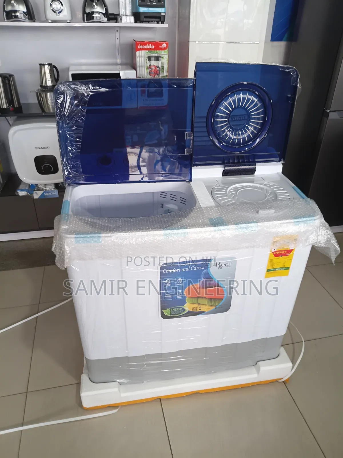 Roch 15Kg Twin Tub: Big Loads, Zero Stress