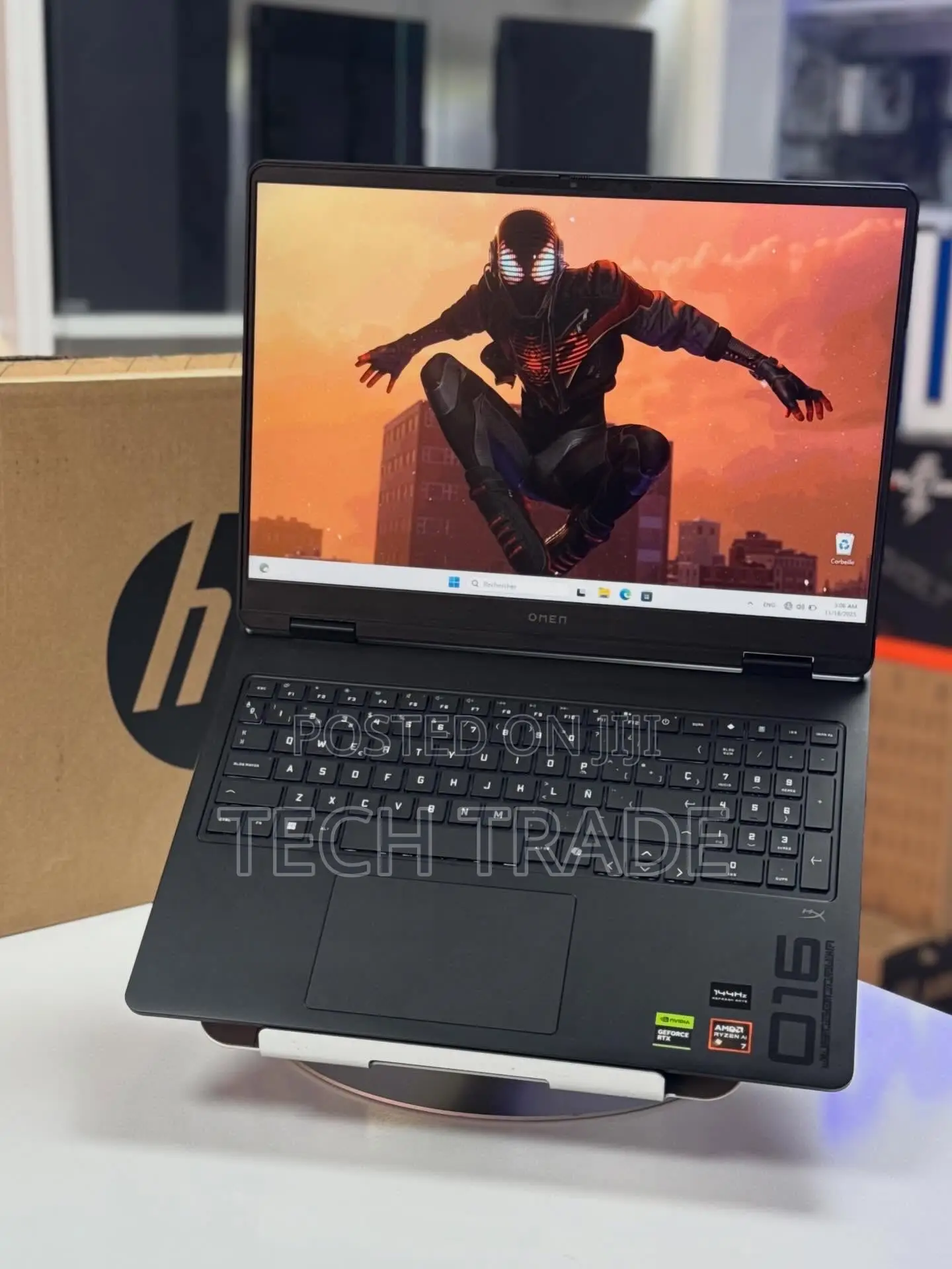 New Laptop HP Omen 17 16GB AMD Ryzen 7 SSD 512GB
