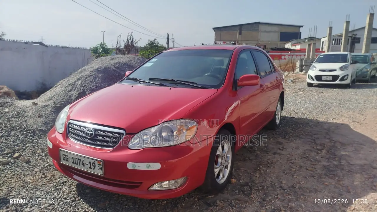 Toyota Corolla LE 2007 Red