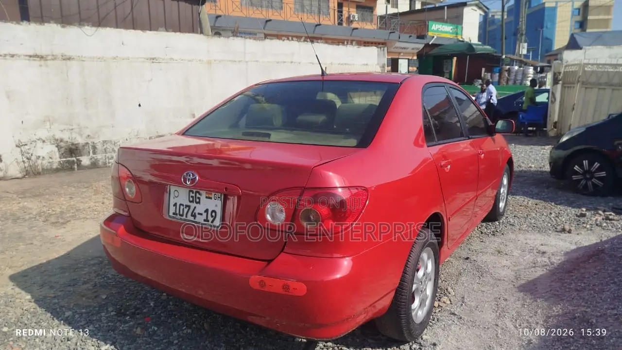 Toyota Corolla LE 2007 Red