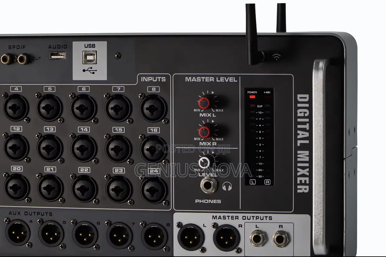GOOERMI 24 Channel Mixer Board