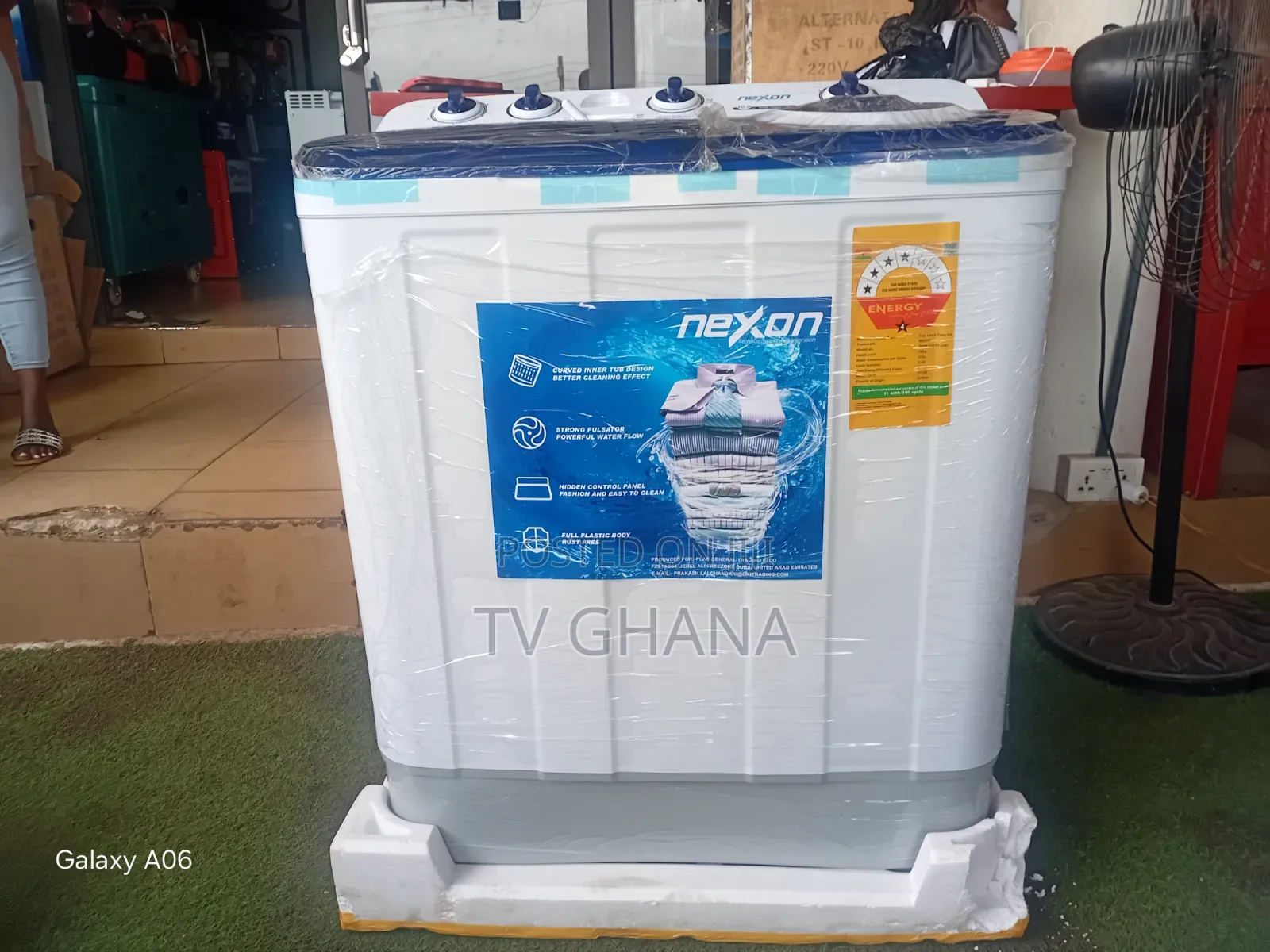 Nexon 10KG Automatic Washing Machine – Powerful Efficient10kg