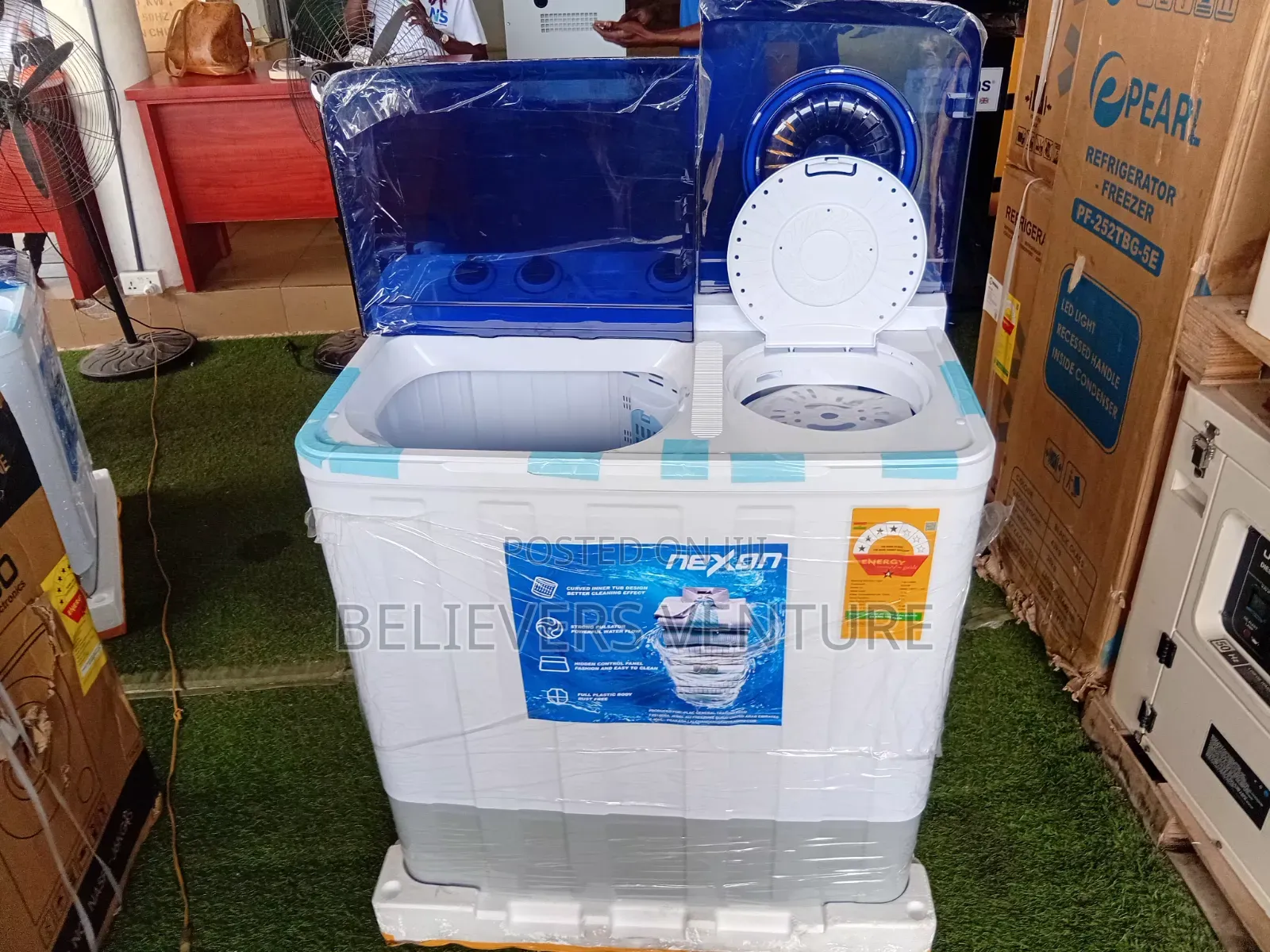 Nexon 12KG Washing Machine – Heavy-Duty 12KG