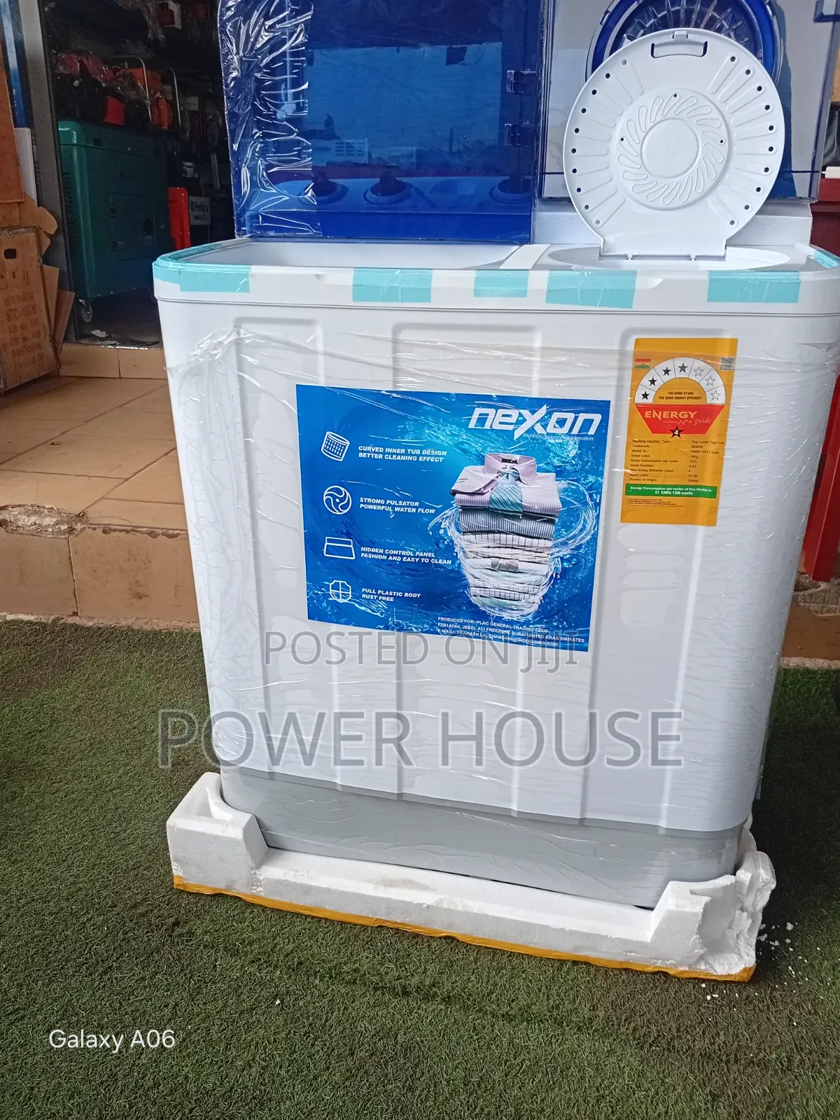 Nexon 10KG Washing Machine – Large Capacity, Strong Motor