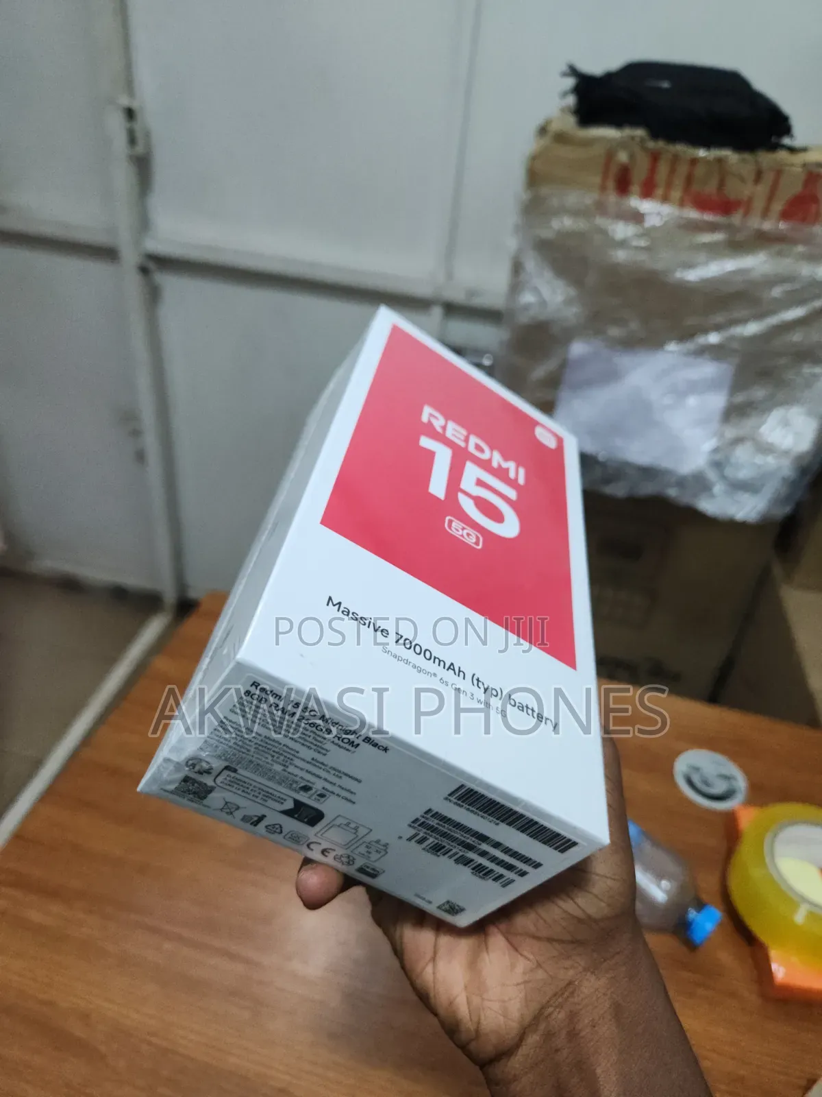 New Xiaomi Redmi 15 256 GB Red
