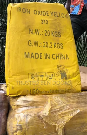 Yellow Iron Oxide Colour Pigment for Flooring Works