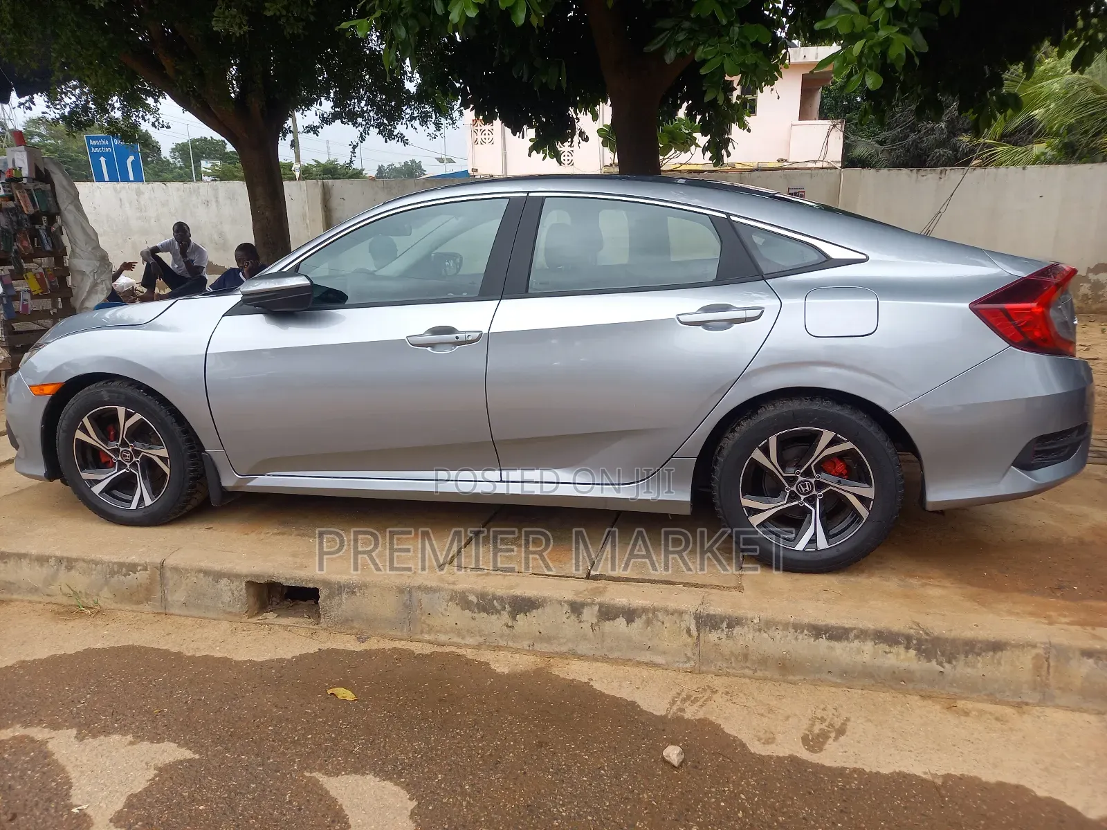 Honda Civic EX-L Sedan 2018 Gray