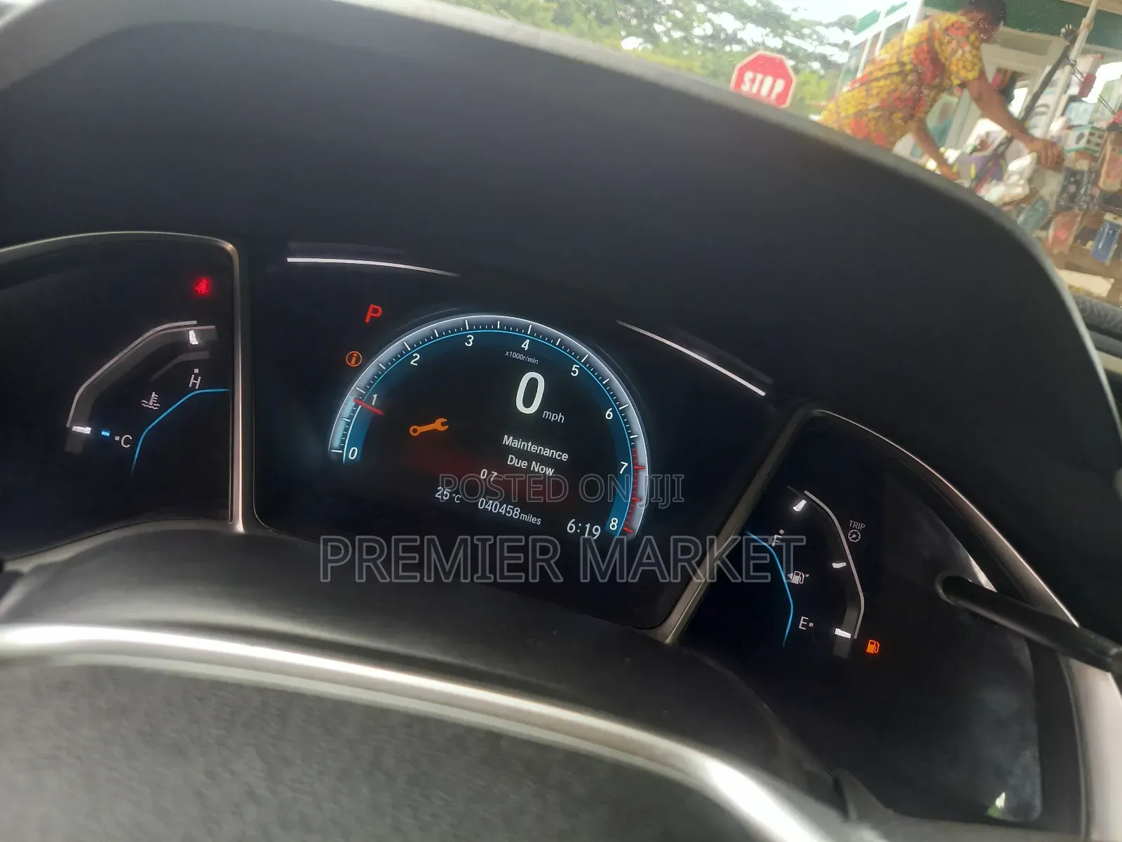 Honda Civic EX-L Sedan 2018 Gray