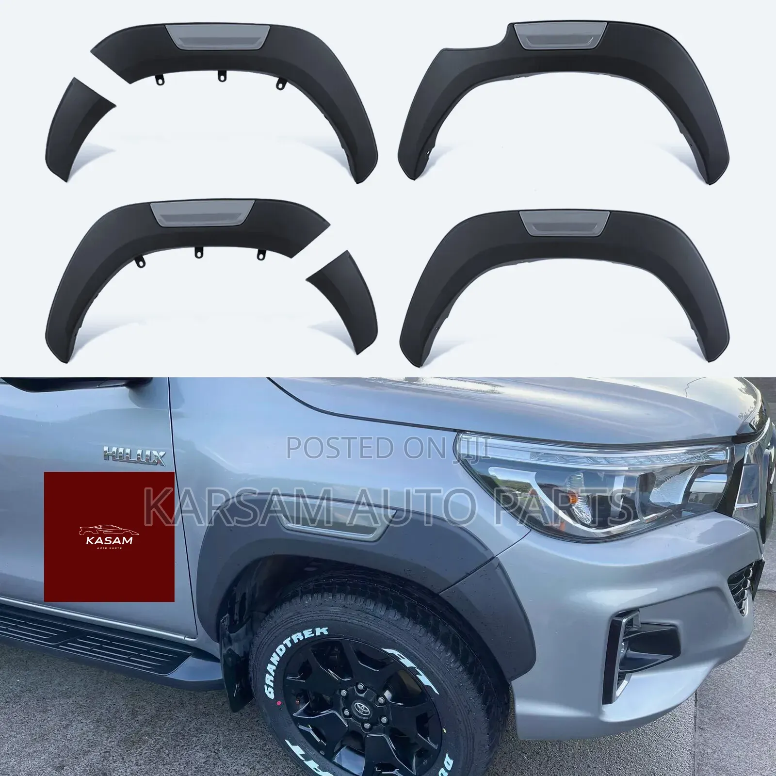 Hulix Fender Moulding 2016 to 2021