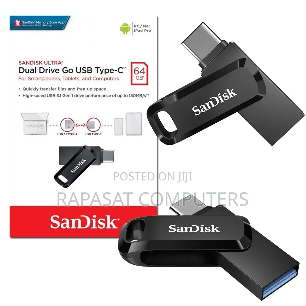 Sandisk 64Gb Ultra Dual Drive Type-C USB Flash Drive
