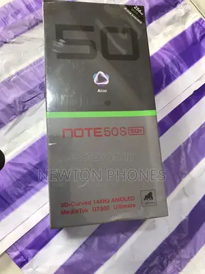 New Infinix Note 50s 256 GB Black