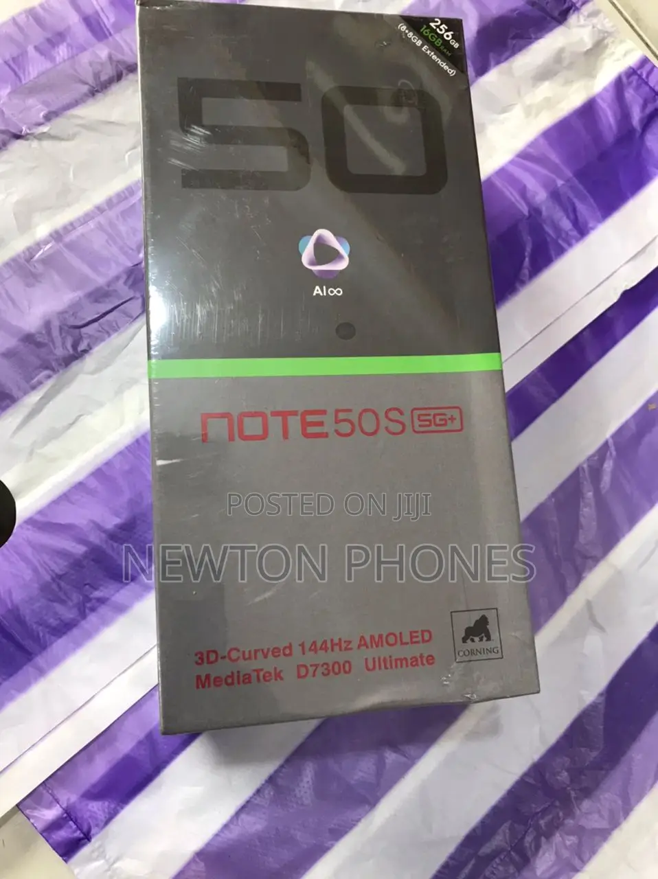 New Infinix Note 50s 256 GB Black