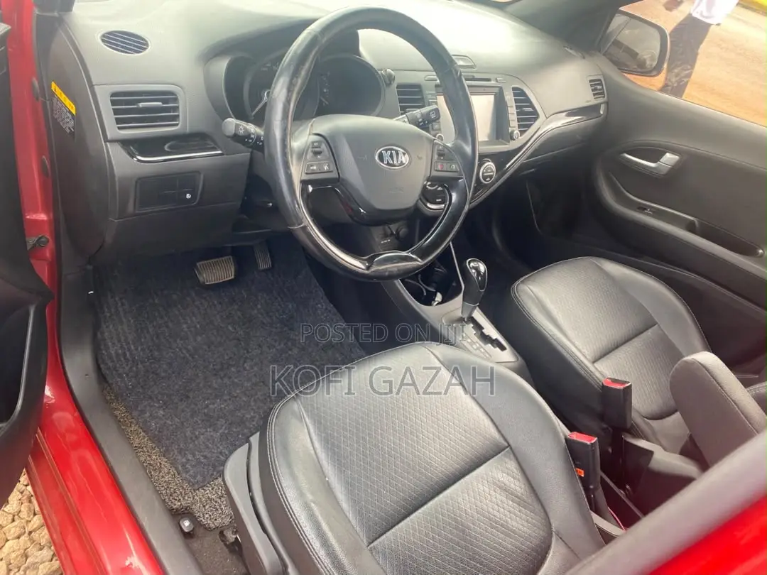 Kia Morning 2015 Red