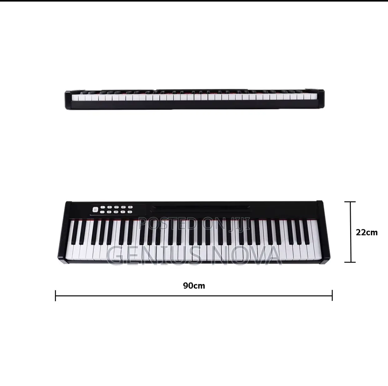 Portable Midi Keyboard (61 Keys)