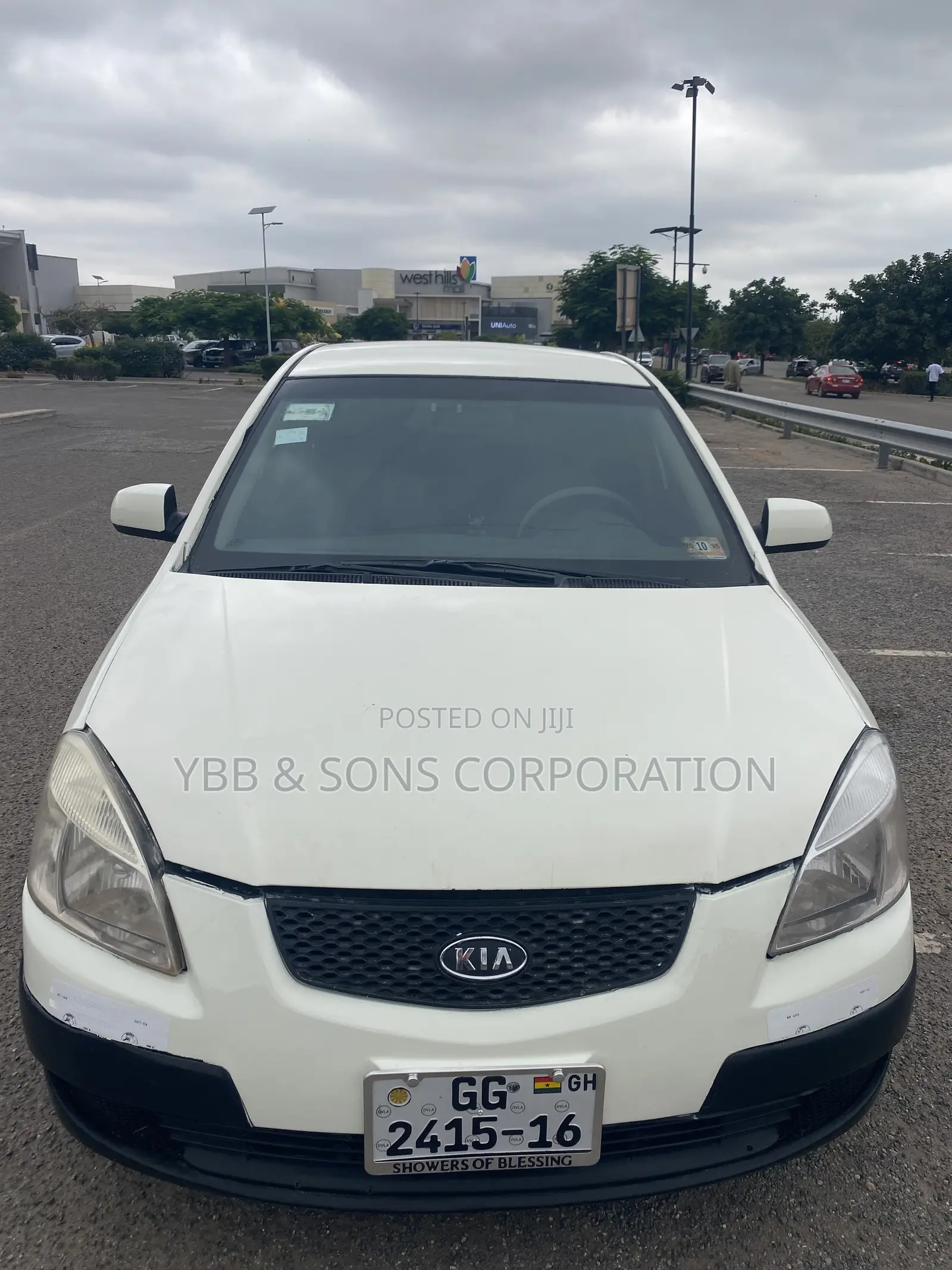 Kia Rio 2008 Off white