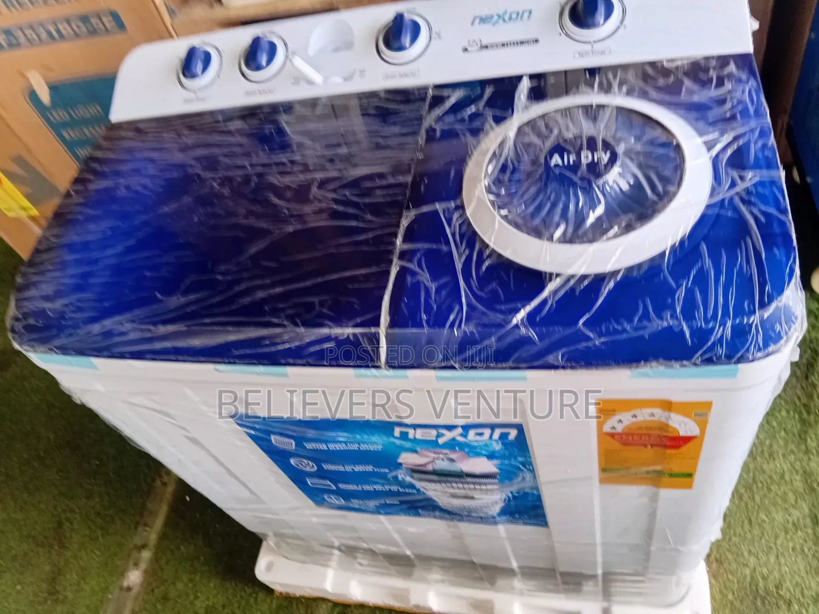 Nexon 12KG Twin Tub Washing Machine – Efficient Long 12KG
