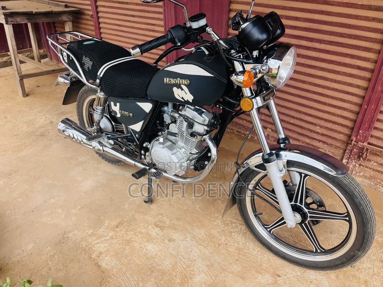 Haojue HJ125-8K 2026 Black