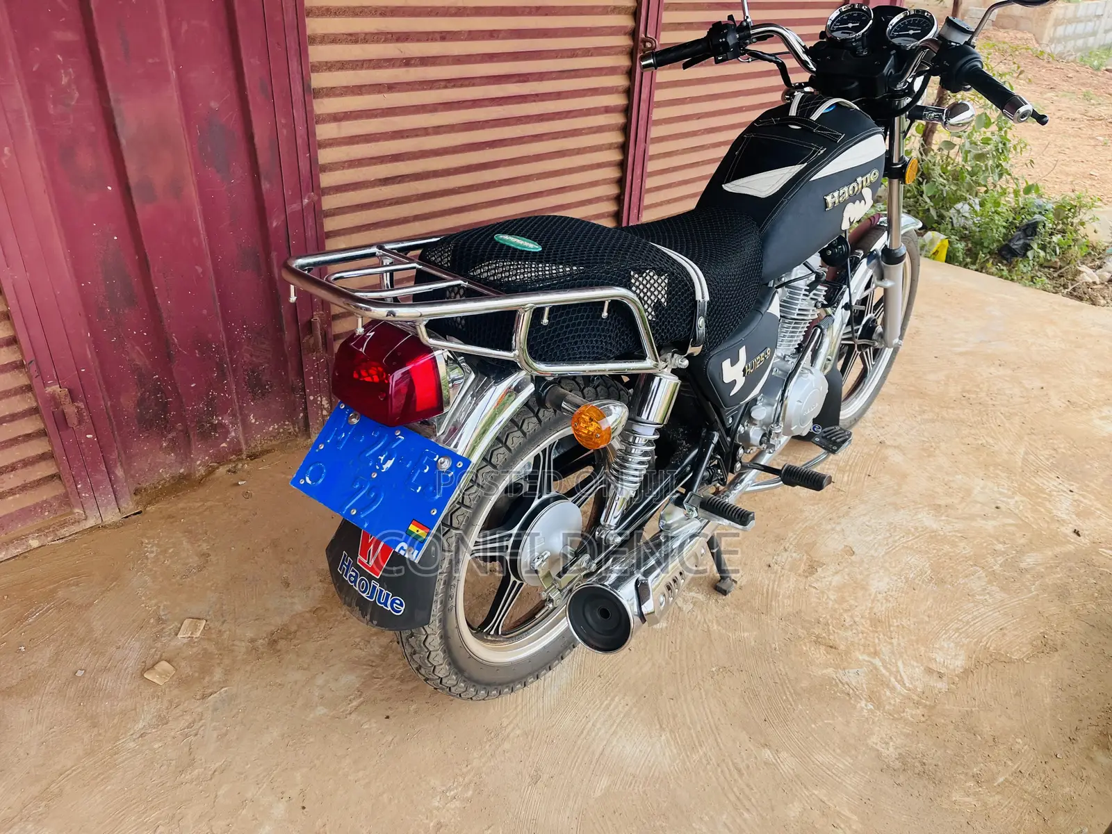 Haojue HJ125-8K 2026 Black
