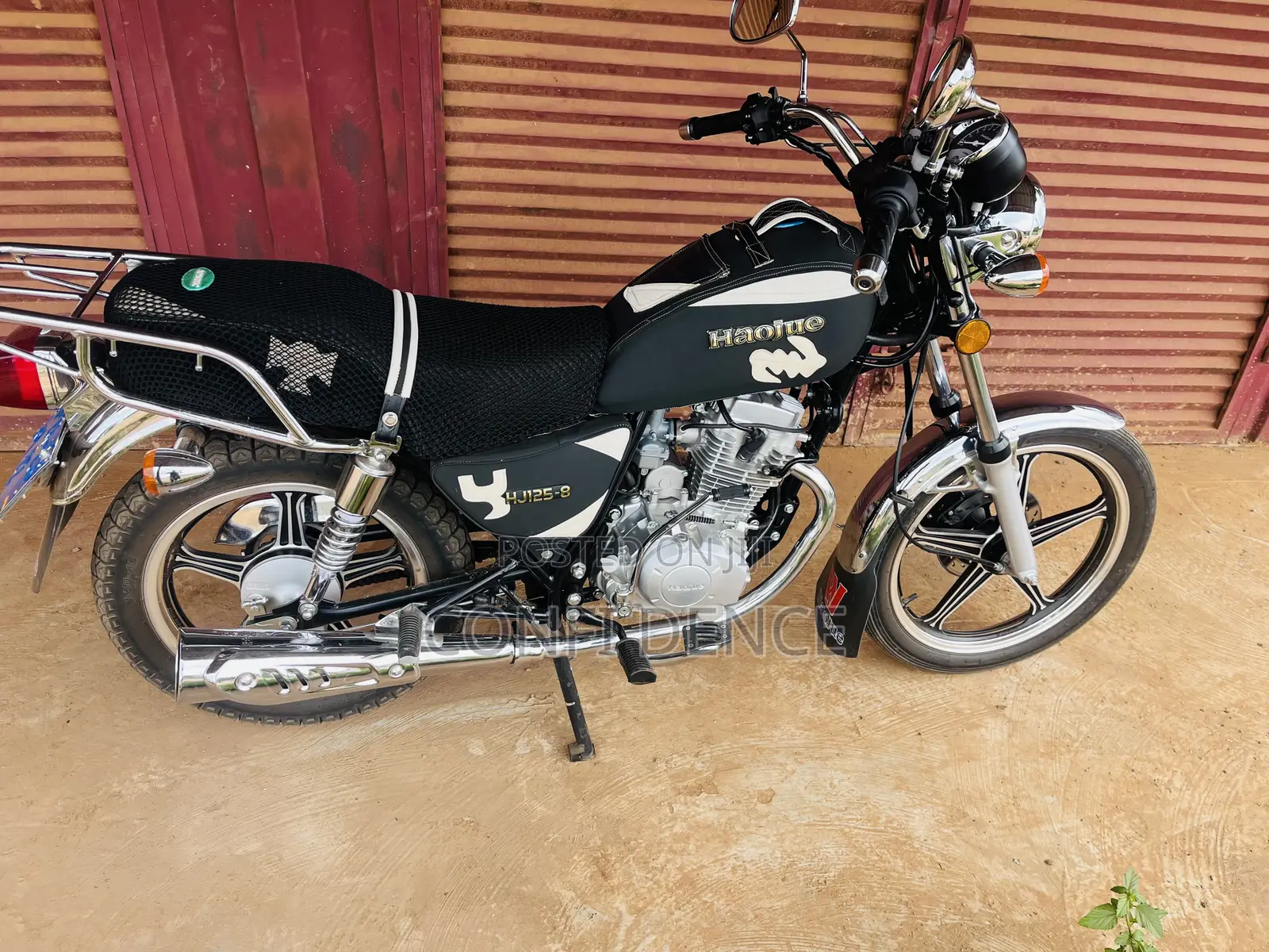 Haojue HJ125-8K 2026 Black