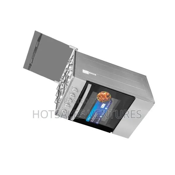 QUALITY Midea 4 Burner SILVER Gas Cooker - SP5055T082-S