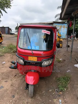 TVS King Deluxe Plus iTouch Start 2024 Red