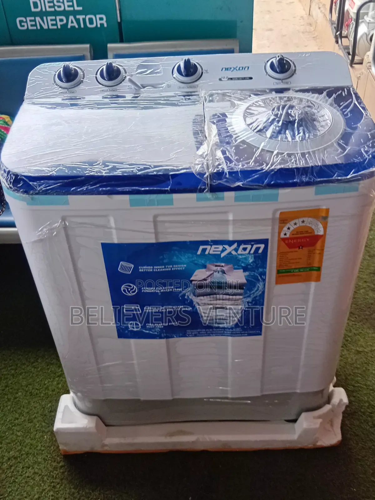 Nexon 10KG Top Load Washing Machine – Fast Efficient 10kg