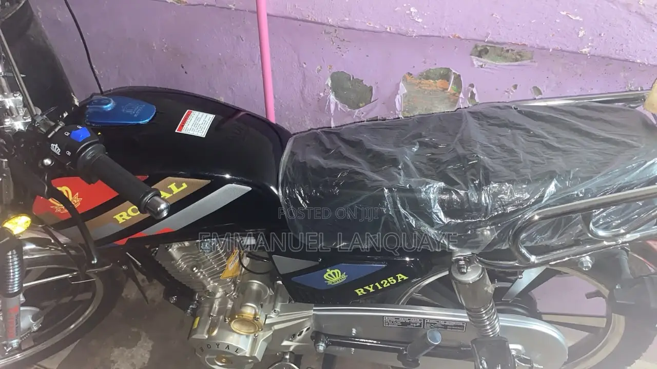 New Royal RY125 2026 Black