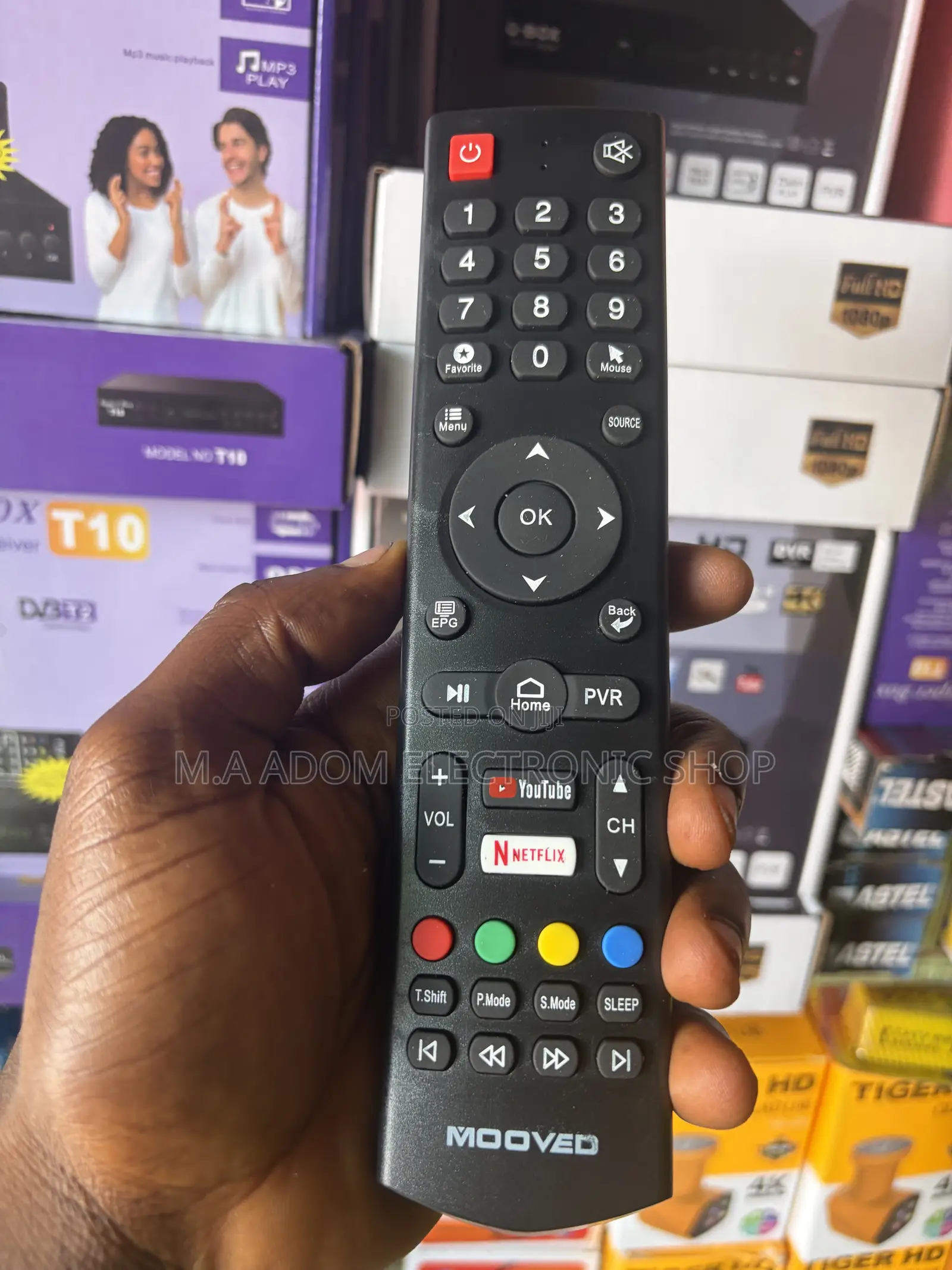 Mooved Smart Android TV Remote