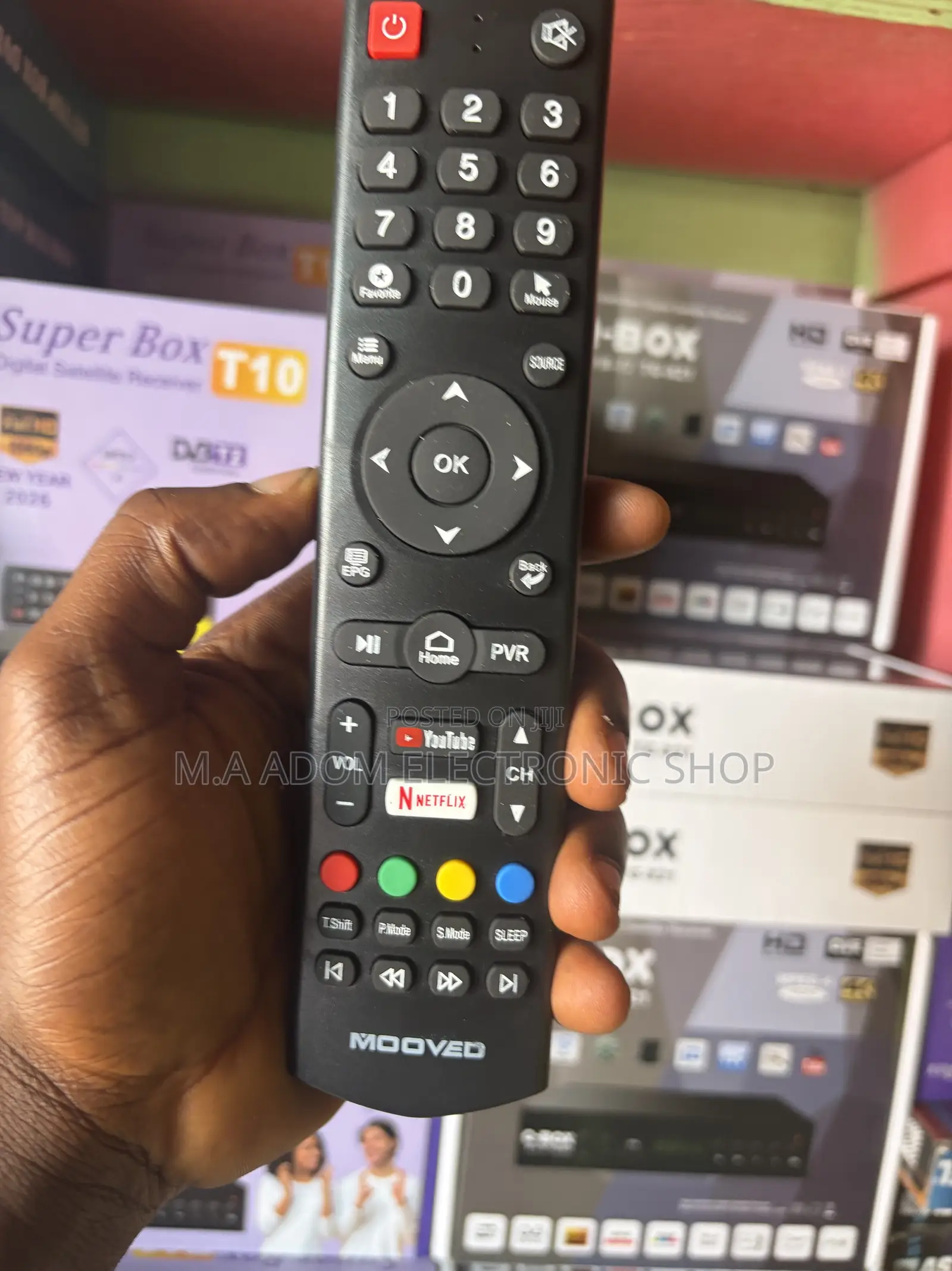 Mooved Smart Android TV Remote