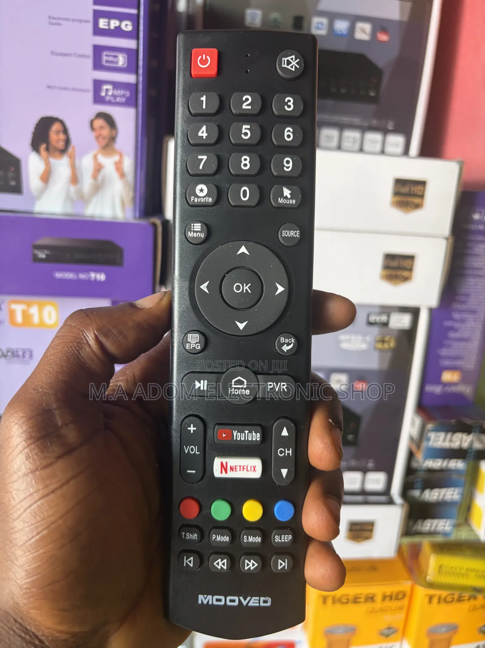 Mooved Smart Android TV Remote