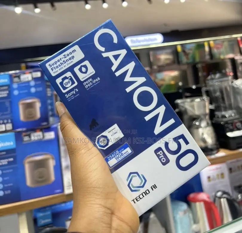 New Tecno Camon 50 Pro 256 GB Blue