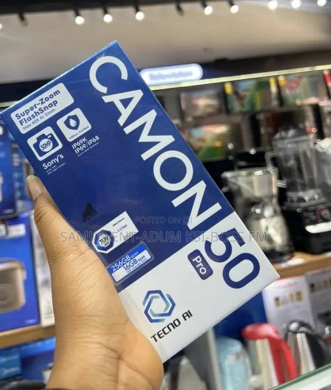 New Tecno Camon 50 Pro 256 GB Blue