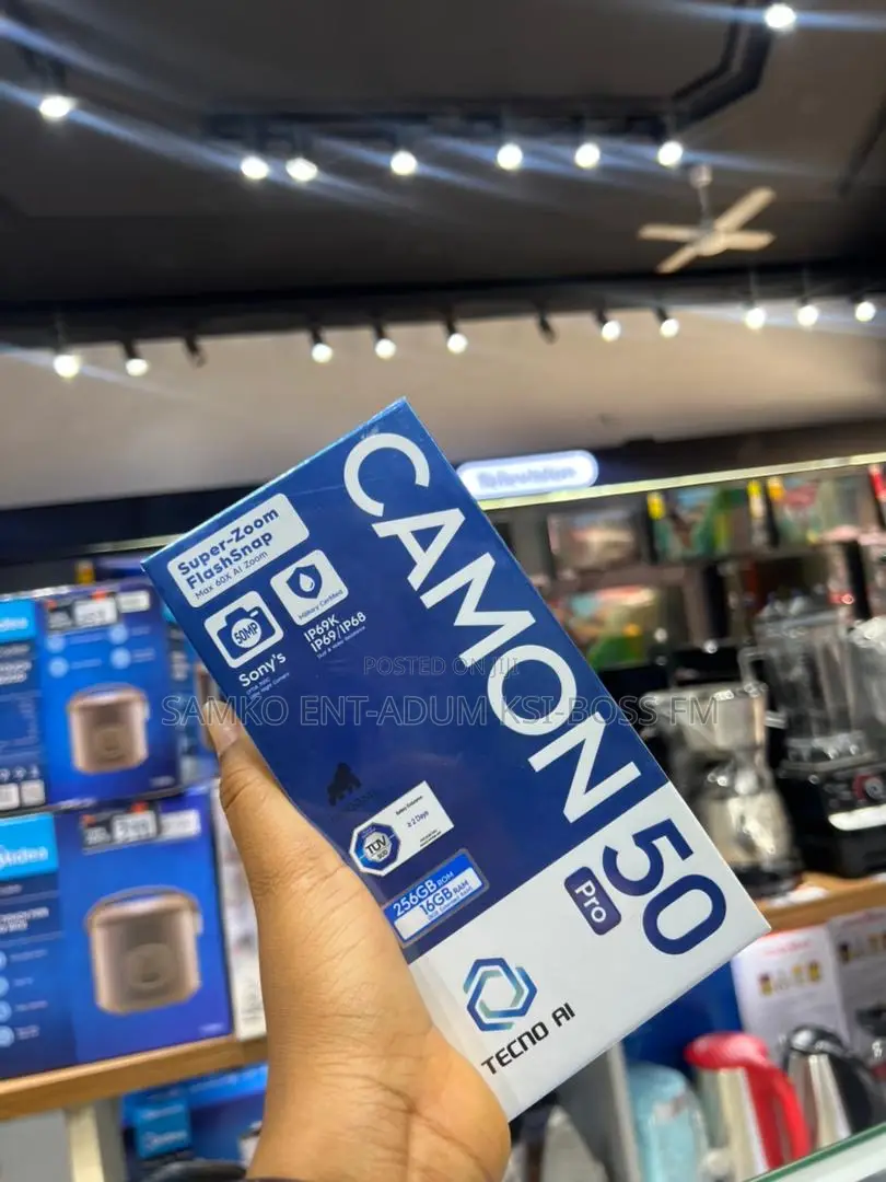 New Tecno Camon 50 Pro 256 GB Blue