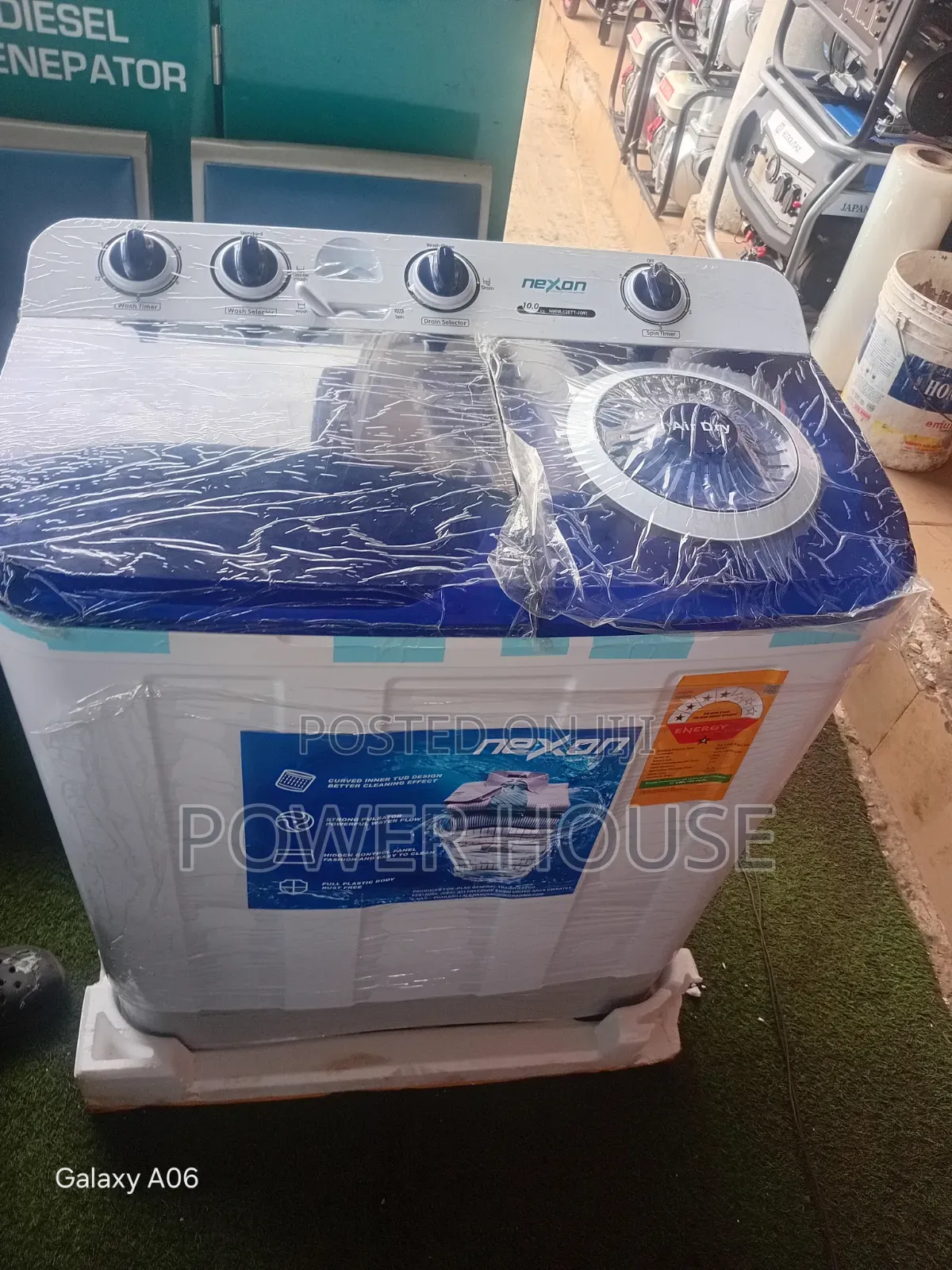 Nexon 10KG Super Quality Washing Machine – Powerful Performance