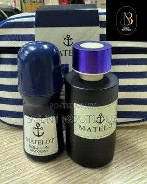 Matelot Perfume Gift Set (3-in-1 EDP, Roll-on Travel Pouch)