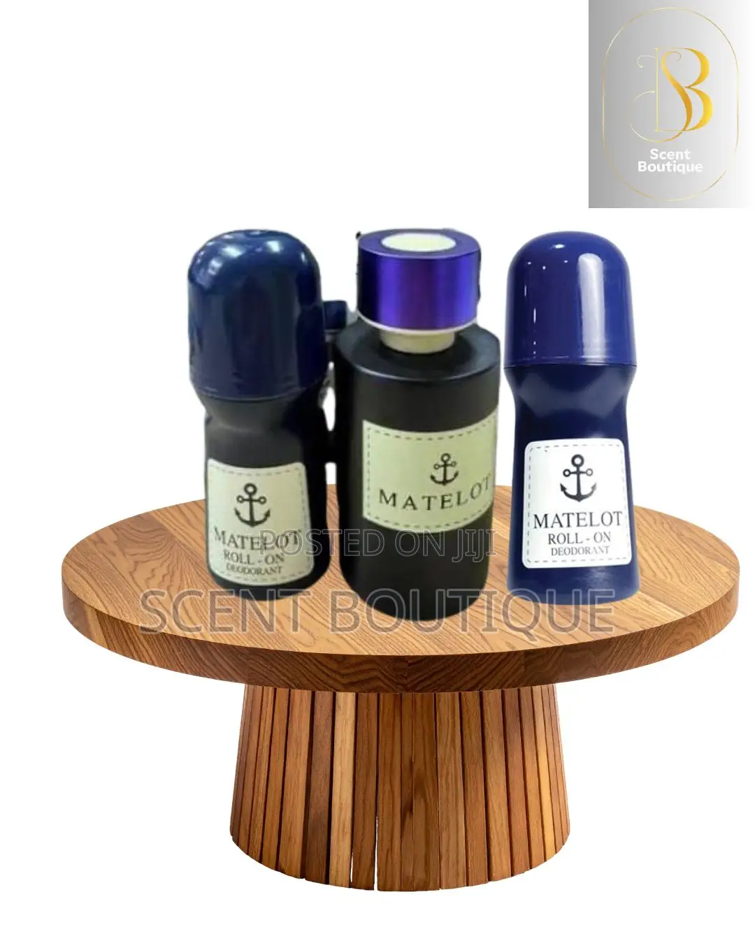 Matelot Perfume Gift Set (3-in-1 EDP, Roll-on Travel Pouch)