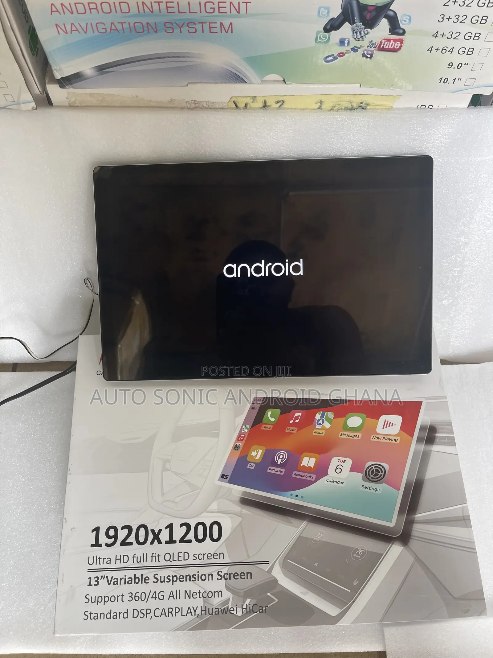 Universal 13.5” Android Infotainment Upgrade
