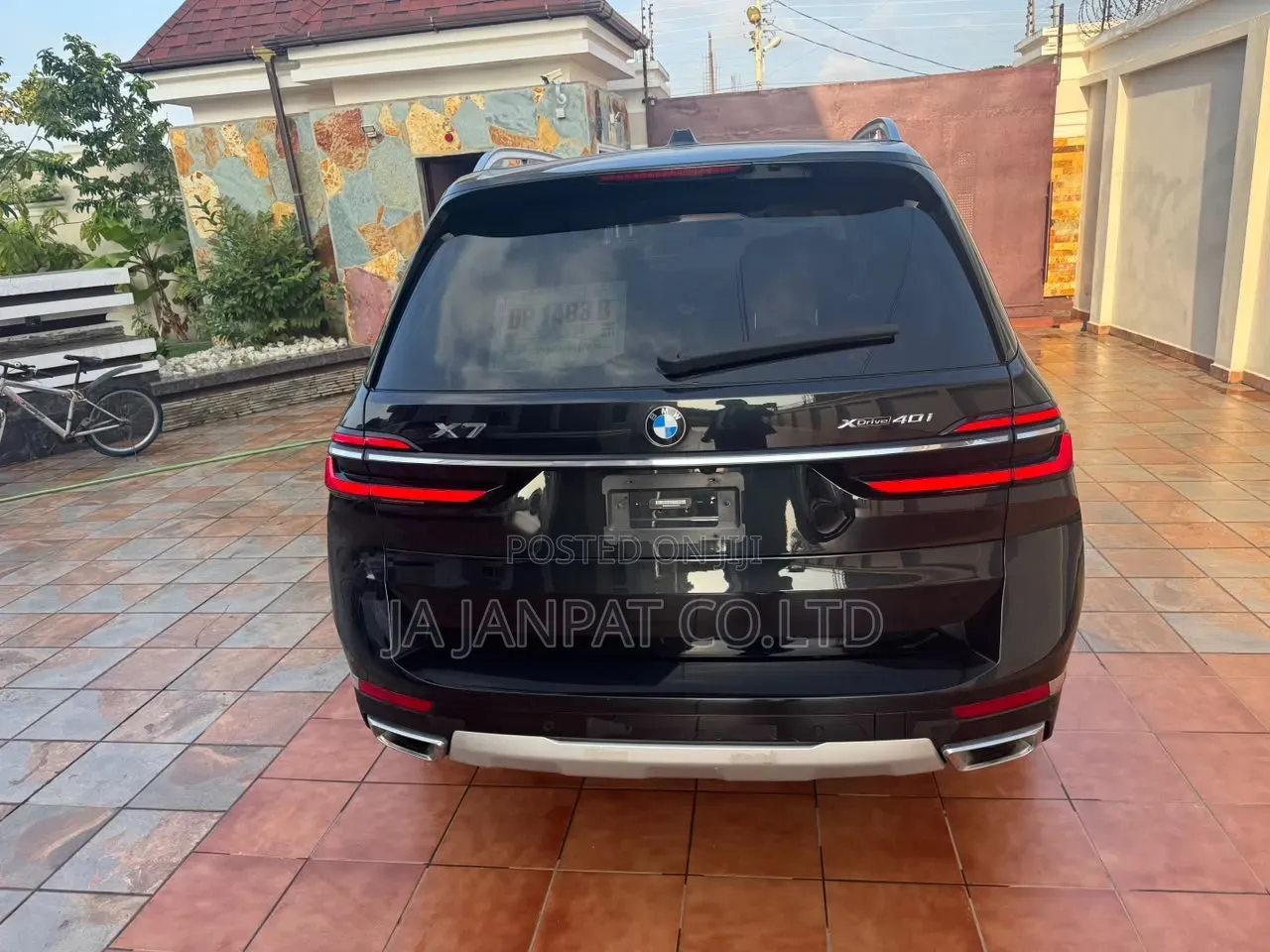 New BMW X7 2025 Black