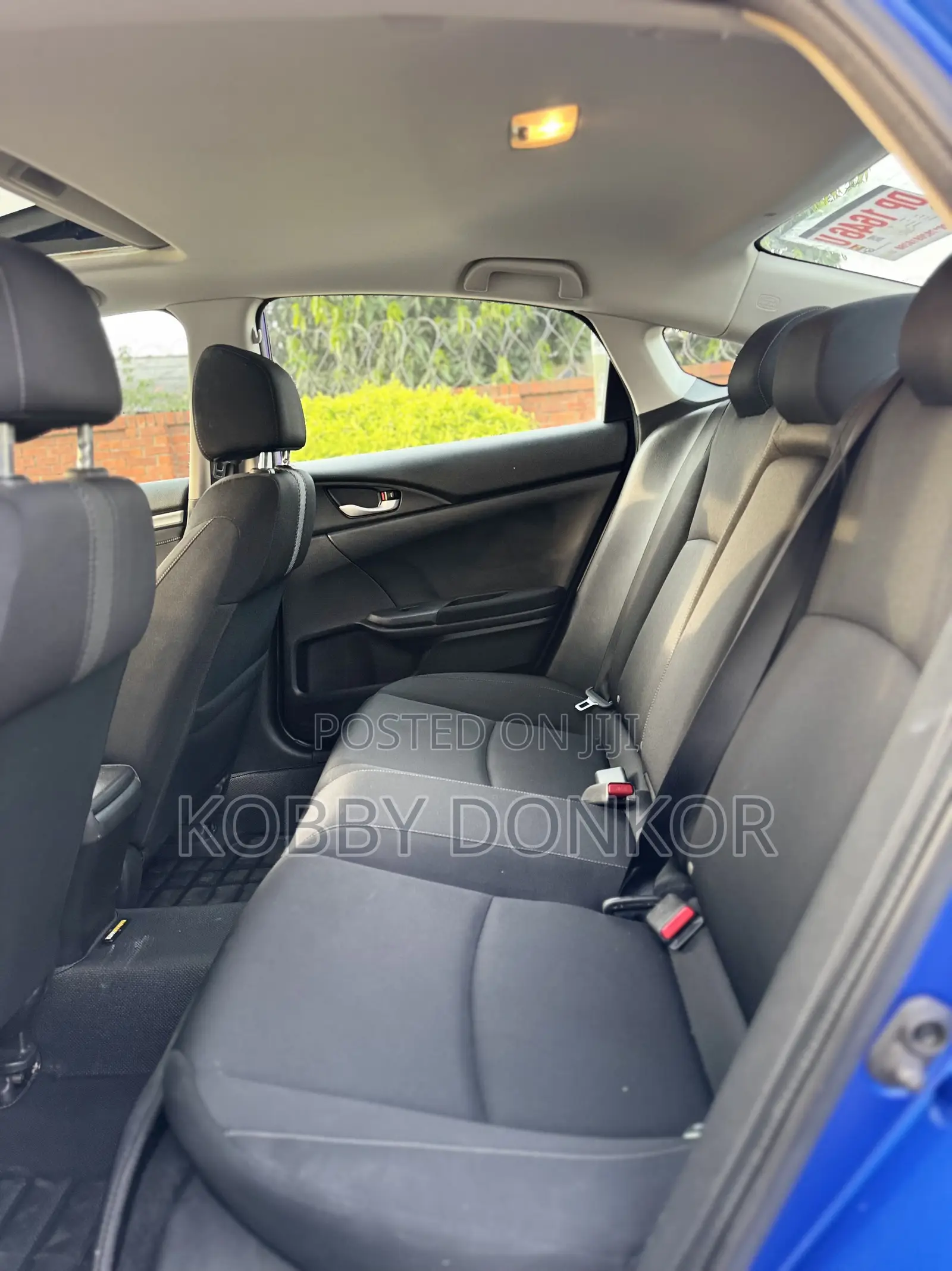 Honda Civic EX 4dr Sedan (2.0L 4cyl) 2017 Blue