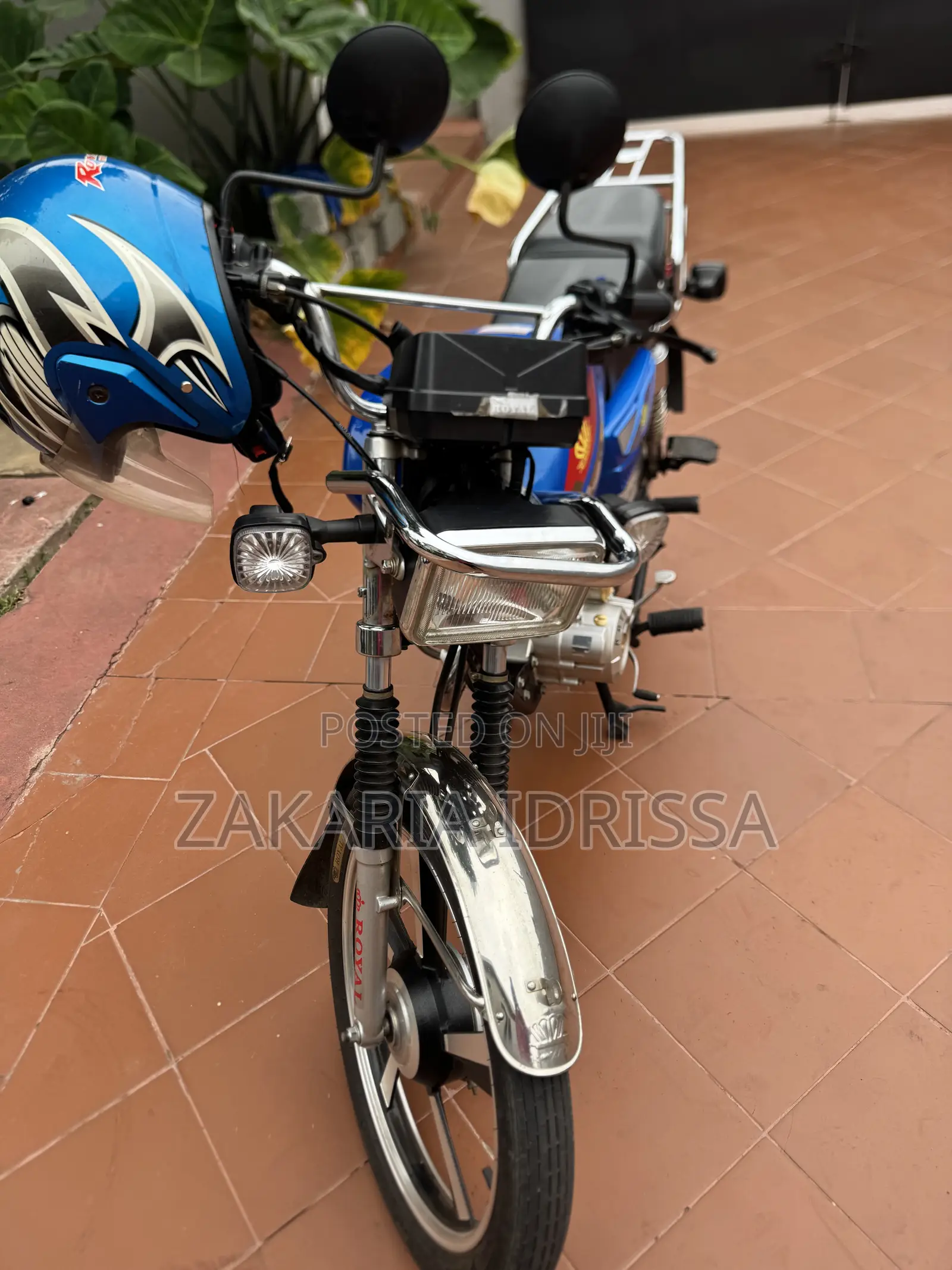 New Royal RY125 2026 Blue