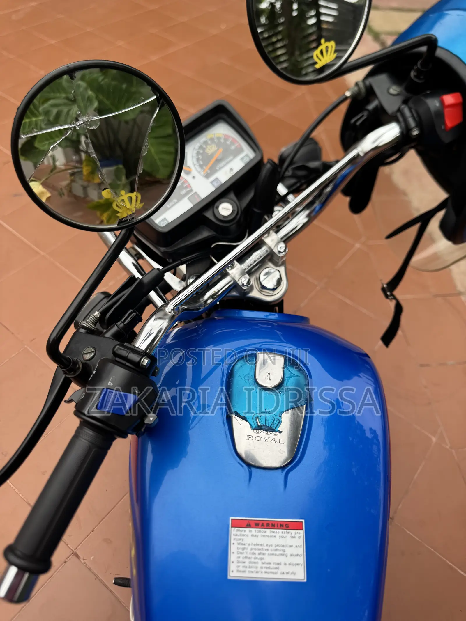 New Royal RY125 2026 Blue