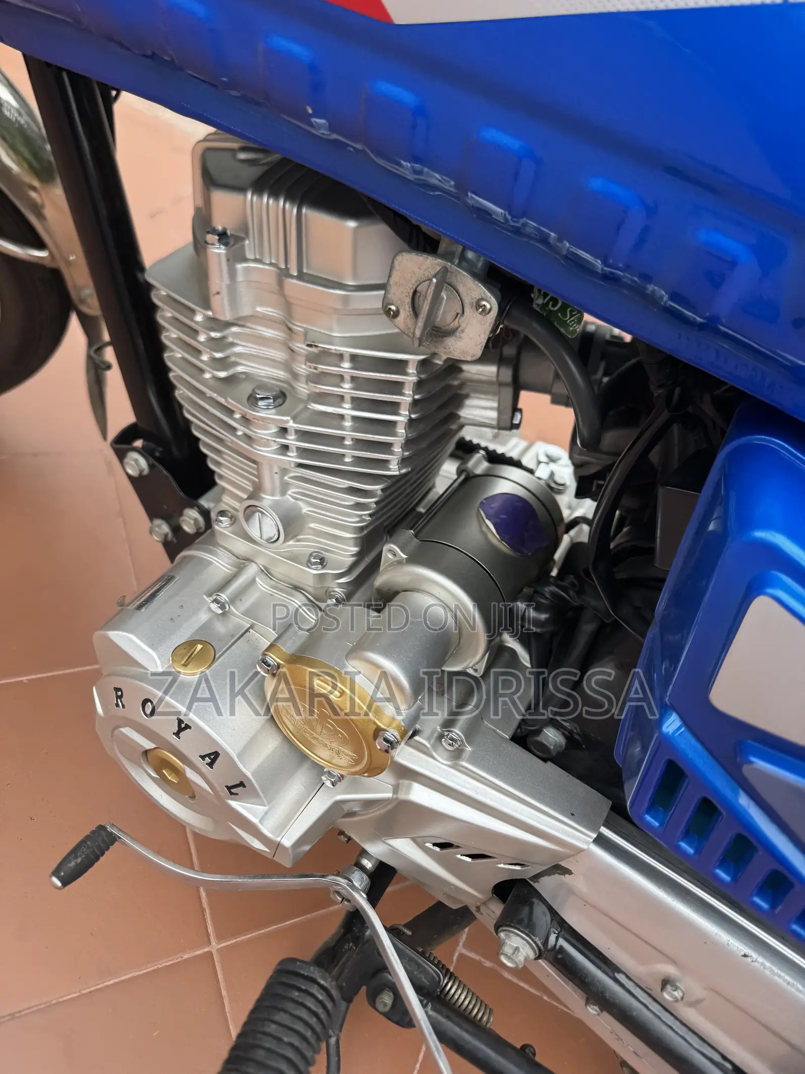 New Royal RY125 2026 Blue