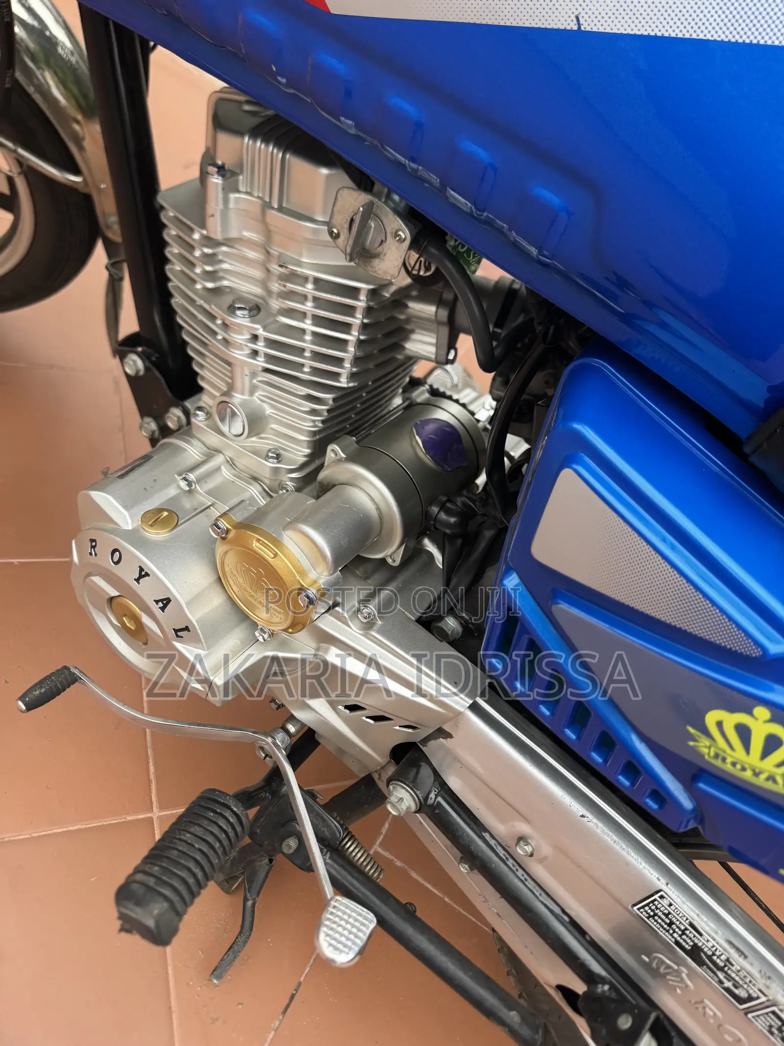 New Royal RY125 2026 Blue