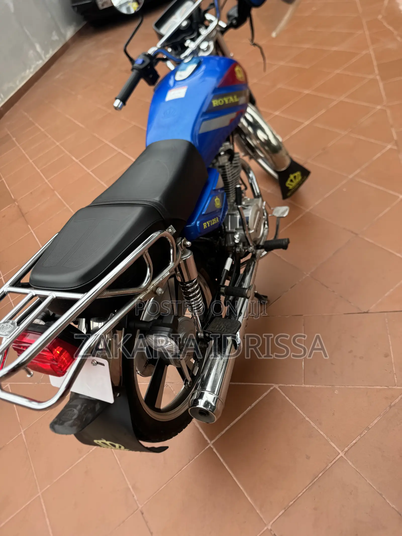 New Royal RY125 2026 Blue